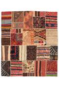 Persisk Kelim Patchwork 180x153 cm.