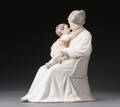 Bing  Grøndahl Moderkærlighed, figur af porcelæn nr. 1552  