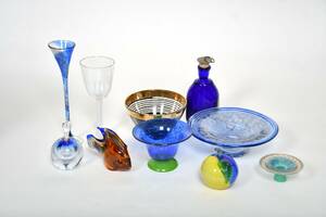 Konstglas, bl.a. Kjell Engman