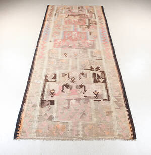 Persisk Kelim Tæppe 290 x 140 cm.