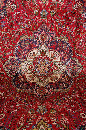 Persisk Tabriz tæppe 384 x 297 cm