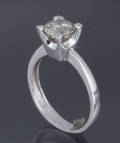 Diamant solitairering, ca. 1.48 ct