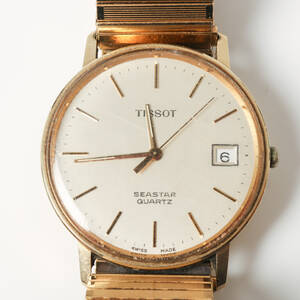 HERRARMBANDSUR, Tissot Seastar, guld 14k