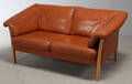Dansk møbelproducent. To pers. sofa af læder