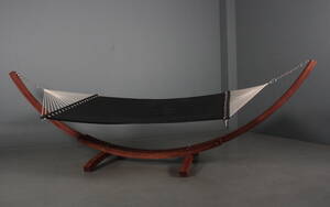 Hængekøje, med sort canvas