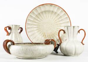 KERAMIK, 4 delar, Upsala Ekeby