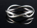 Georg Jensen. Dobbelt armbånd, Sterling sølv Denne vare er sat til omsalg under nyt varenummer 4499646