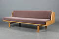 Hans. J. Wegner. Briks  sovesofa, stel af egetræ