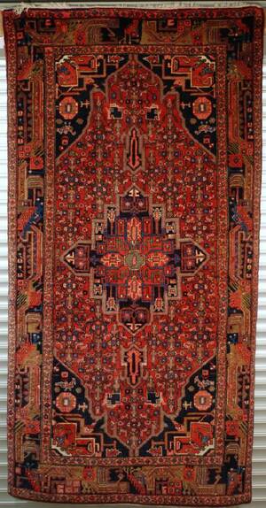 NARHAVAND HAMADAN HANDKNUTEN 288X155 CM