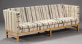 Erik Ole Jørgensen. Tre-pers. sofa, EJ-3153