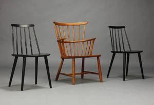 Ove Boldt m.fl. Windsor- og spisestole 3