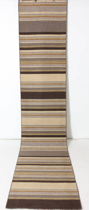 Modern kelim 405x82 cm.