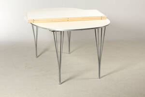 Piet Hein  Bruno Mathsson, Superelipse spisebord med plader 150250 3