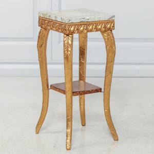 PIEDESTAL med marmorskiva