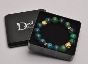 Dugi design By G  D. armbånd med Chrysocolla