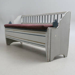 SOFFA, trä, 1800-tal.