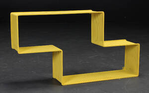 Matégot Dedal boghylde gul - shelf yellow