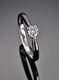 Brillantring - ca. 0.27 ct.