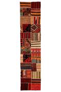 Patchwork løber, 360X82 cm.