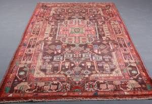 Persisk Nahavand, uld på bomuld. 305x160cm. Denne auktion er annulleret - se nu vare 1932756