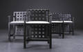 Charles Rennie Mackintosh. Fire Candida Cottage Armchairs 4