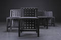 Charles Rennie Mackintosh. Fire Candida Cottage Chairs 4