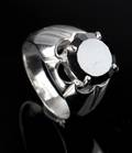 Solitaire ring ca. 5.16 ct.