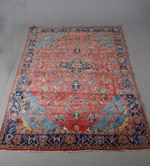 Persisk, handknuten matta, Wiss, 290 x 213 cm