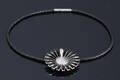 Georg Jensen daisy sort med diamanter 