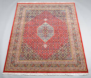 Indisk Bidjar tæppe, 249x199 cm