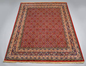 Indisk Herati tæppe, 303x242 cm