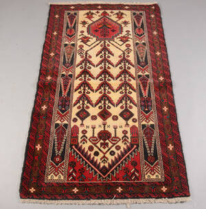 Persisk Baluch tæppe, 171x103 cm Denne vare er sat til omsalg under nyt varenummer 4362777