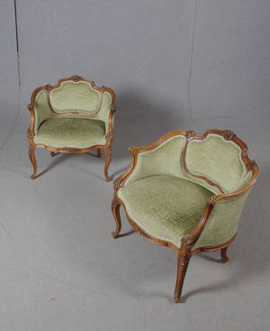 Bergerer, Rokokostil, 193040-tal, 2 st