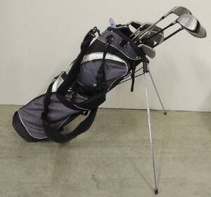 Golfbag m Klubbor