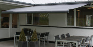 Markise, Antracitgrå, 4,5 m