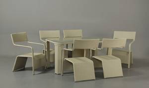 UdestueHavemøblement i polyrattan på rustfrit stel 7