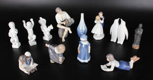 BG, samling figurer, porcelæn 12
