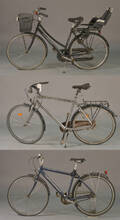 Samling cykler. 3 6995, 7014, 7024