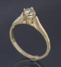 Diamant solitairering, ca. 0.38 ct Denne auktion er annulleret - se nu vare 1931759