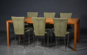 Spisebord med 6 stole 7 Denne vare er sat til omsalg under nyt varenummer 4495432