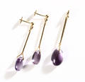 Vivanna Torun Bülow-Hübe for Georg Jensen, Dew Drop, Vedhæng og ørehængere, 18 kt guld 3