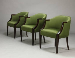 Dansk møbelproducent. Armstole, mahogny 3