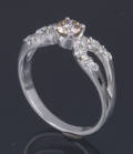Diamantring, ca. 0.46 ct