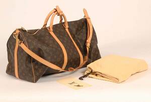 Louis Vuitton. Weekend  rejsetaske. Monogram canvas. Model Keepall 55