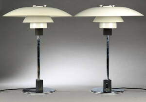 Poul Henningsen. PH 43 bordlamper 2