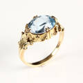 Vintage ring, 14 kt guld, 1900-tallet første halvdel