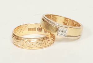 Ringar 18-k guld