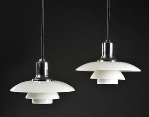 Poul Henningsen Par PH 21 pendler. 2