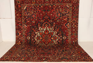 Persisk handknuten matta, Bakhtiari 392x308 cm