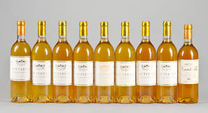 9 fl. Chateau Monteils 1990 - 1994 - 1996 Sauternes 9